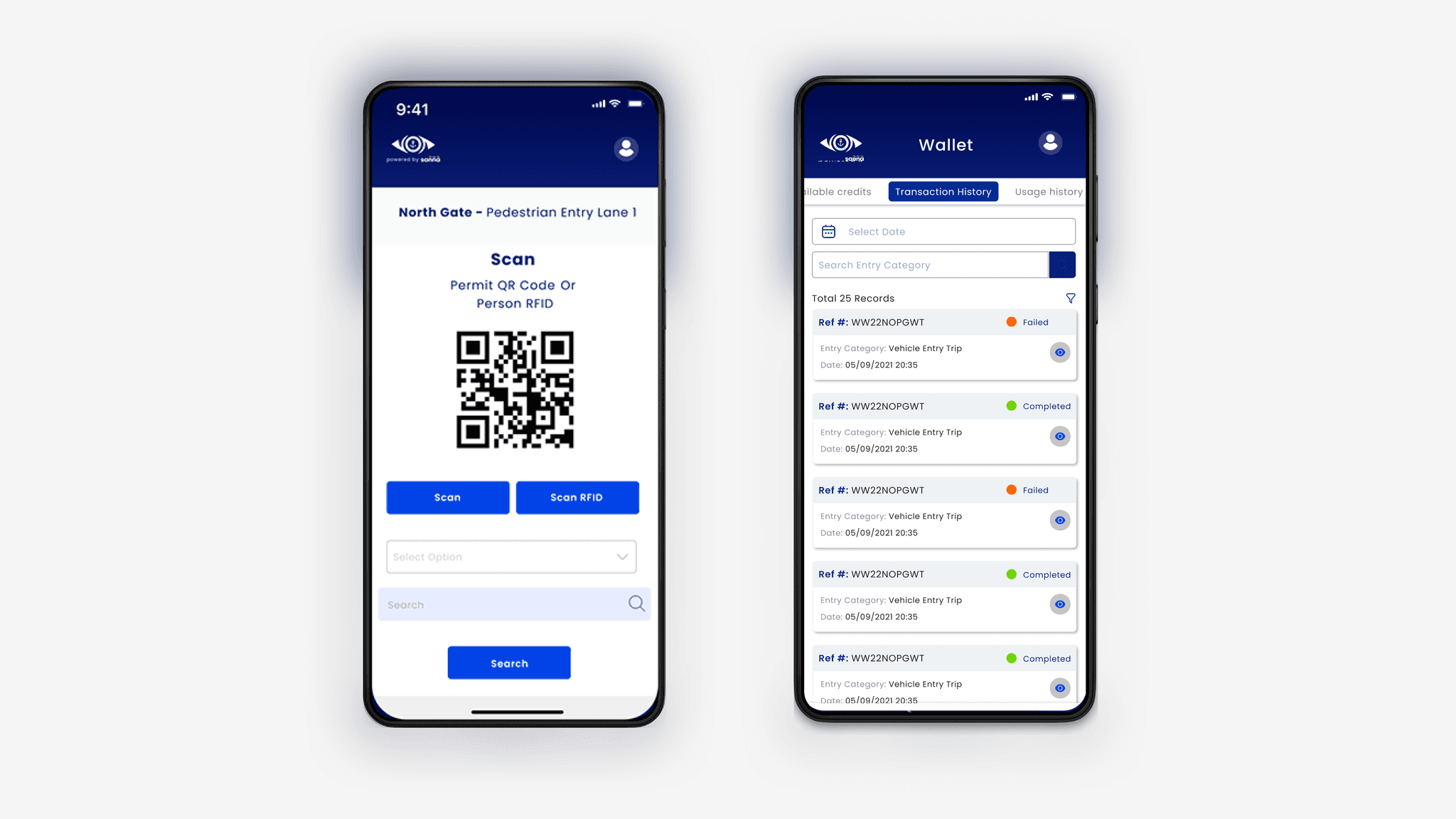 Scan credential